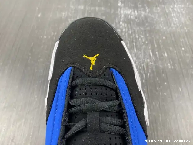Official Maikesneakers 14 Retro 487471-407 Jordan Laney 0625